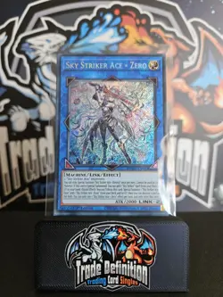 Yu-Gi-Oh! TCG Sky Striker Ace Zero 1st Edition Secret Rare Card DUAD-EN049 NM - Image 1