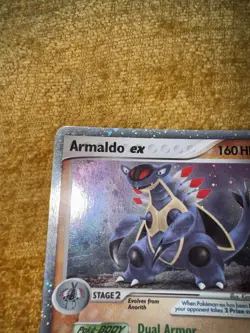 Pokemon TCG Armaldo EX Holo Ultra Rare Card 84/92 Legend Maker Set - Image 4