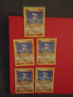 5x Cubone - 50/64 Jungle Set - Common Pokemon Card - Vintage WotC - - Image 1