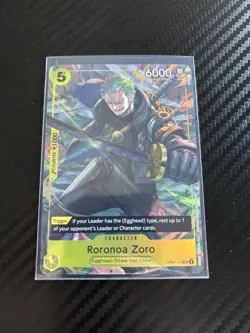 Roronoa Zoro (Illustration Box Vol.3) UC One Piece Promotion Cards OP07-113 NM - Image 1