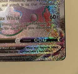 Alcremie Vmax 073/072 Shining Fates NM Full Art Rainbow Secret Rare Pokemon Card - Image 4