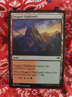 Rugged Highlands Kamigawa: Neon Dynasty Regular - Image 1