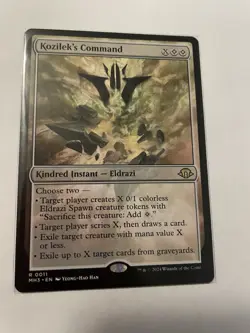 Kozilek's Command Modern Horizons 3 Regular NM - Image 1