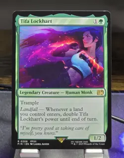 MTG - Tifa Lockhart (0206) Rare - FINAL FANTASY (FIN) - Image 1