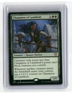 Champion of Lambholt - Commander: Innistrad: Midnight Hunt (MIC) - Image 1