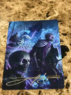 RISE OF THE DARK REALMS Magic the Gathering MTG Foundations Art Series Gold - Image 1