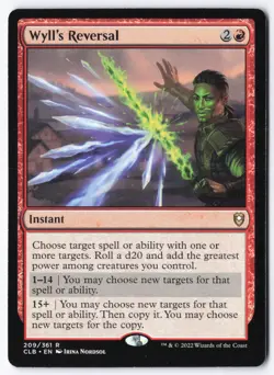 Wyll's Reversal R Commander Legends: Battle for Baldur's Gate 209 LP - Image 1
