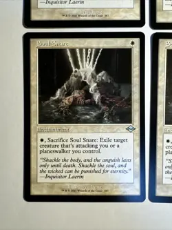 4x Mtg Modern Horizons 2 Soul Snare Retro NM/M Magic The Gathering - Image 2