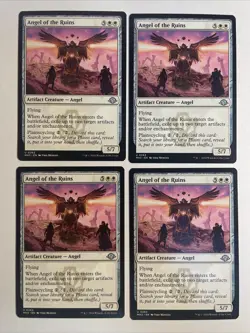 4x Modern Horizons 3 Angel Of The Ruins NM/M Magic The Gathering Mtg - Image 1