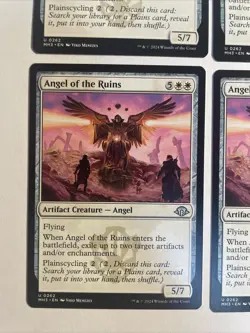 4x Modern Horizons 3 Angel Of The Ruins NM/M Magic The Gathering Mtg - Image 2