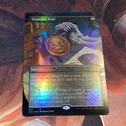 Imperial Seal X1 Mtg Double Masters Nm Foil Borderless - Image 1