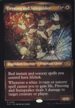 Firesong and Sunspeaker - March of the Machine: Multiverse Legends: #39 Nm R237 - Image 1