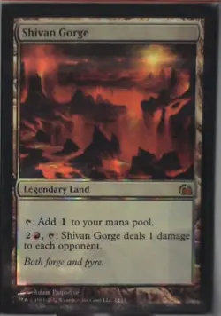 Shivan Gorge - From the Vault: Realms: #12, Magic: The Gathering - Foil Nm R247 - Image 1