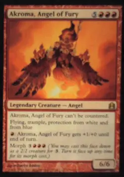 Akroma, Angel of Fury - Commander: #108, Magic: The Gathering Lp R173 - Image 1