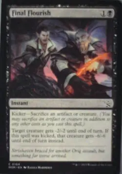 Final Flourish - March of the Machine: #104, Magic: The Gathering Nm R217 - Image 1