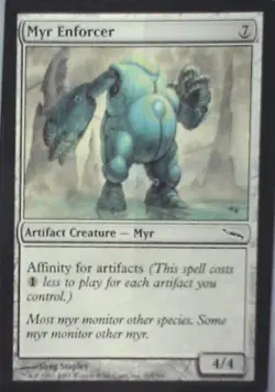 Myr Enforcer - Mirrodin: #211, Magic: The Gathering Nm R228 - Image 1