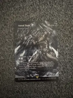 Astral Titan - Primeval Titan #48 (Showcase) Final Fantasy - MTG Magic - Image 1