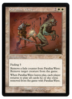 Parallax Wave -- MTG (SP Quality) - Nemesis - See scans!! - Image 1