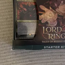 Magic the Gathering Universes Beyond The Lord of the Rings Starter Kit 2 Decks - Image 2