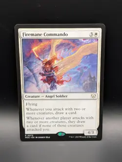 MTG - Firemane Commando - Creature Angel - MOC 73 - Rare - NM - Image 1