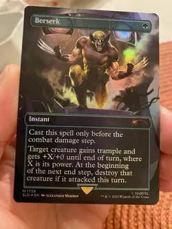 Berserk | (1738) | NM FOIL | Secret Lair x MARVEL Wolverine | MTG - Image 1