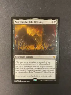 Yawgmoth's Vile Offering - Dominaria - Magic the Gathering - MTG - Image 1