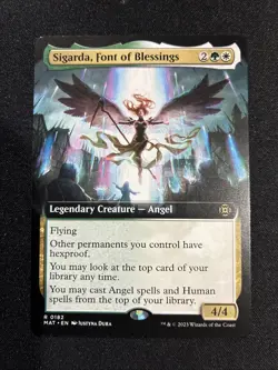 MTG - Sigarda, Font of Blessings (Extended Art) March of the Machine: Aftermath - Image 1