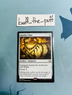 MTG English Basilisk Collar NM Normal Modern Masters 2017 - Image 1