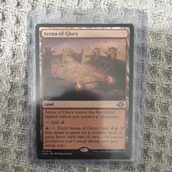 Magic: The Gathering Arena of Glory Rare Red Land Modern Horizons 3 215 EN - Image 1