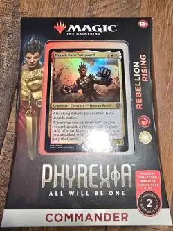 Magic The Gathering - Phyrexia All Will Be One Commander Deck - Rebellion Rising - Image 1