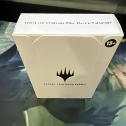 MTG Secret Lair: JAPANESE Hatsune Miku Electric Entourage REGULAR - Sealed - Image 1