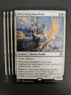 MTG l Silverwing Squadron (x4 Playset) | (NM) Commander: Phyrexia - Image 1