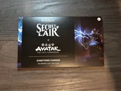 MTG Secret Lair Avatar The Last Air Bender Everything Changed Foil - Image 1