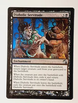 Diabolic Servitude Foil Mtg Magic English - Image 1