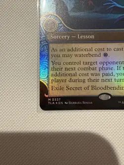 MTG Avatar: The Last Airbender Secret of Bloodbending Showcase 0337 NM Mythic - Image 2