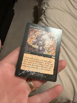 Yawgmoth's Will Urza's Saga - Signed- Good Condition But Signed! Depend On Buyer - Image 5