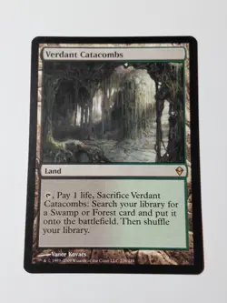 Verdant Catacombs Zendikar Regular - Image 1