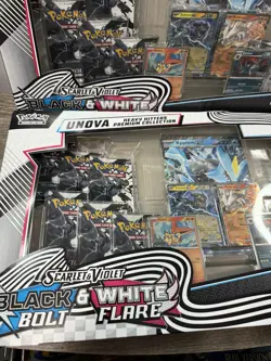 Pokemon Unova Heavy Hitters Black Bolt White Flare TWO BOX SET COSTCO New Sealed - Image 2