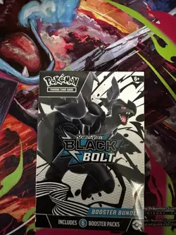 Pokemon TCG: Scarlet & Violet Black Bolt Booster Bundle - Factory Sealed - Image 1