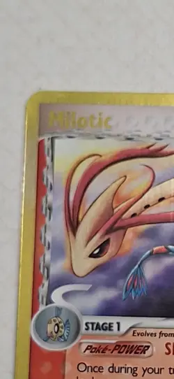 Pokemon Milotic EX Dragon Frontiers Reverse Holo 5/101 Stamped 2006 - Image 2