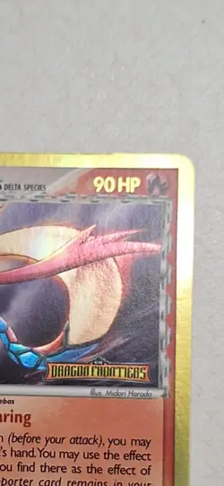 Pokemon Milotic EX Dragon Frontiers Reverse Holo 5/101 Stamped 2006 - Image 3