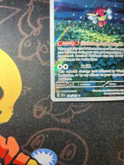 Pokemon TCG Stellar Crown Ledian 144/142 Illustration Rare IR Holo Card - Image 3