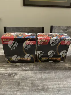 2 Pokemon Mega Evolution Enhanced Sealed Booster Boxes Includes Promo - Image 1