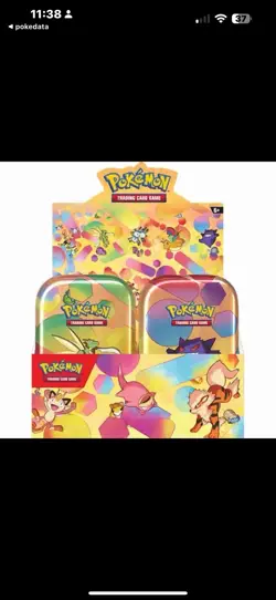 Pokemon TCG Scarlet & Violet 151 Mini Tin Display 10 Tins Factory Sealed 820650863066 - Image 2
