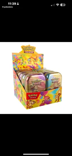 Pokemon TCG Scarlet & Violet 151 Mini Tin Display 10 Tins Factory Sealed 820650863066 - Image 3