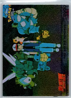 1999 Topps Pokemon Mewtwo Strike Back FOIL # 32 THE BATTLE RENEWED - Image 1