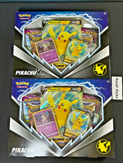 2x Pokemon TCG: Pikachu V Box BRAND NEW Factory Sealed - Image 1
