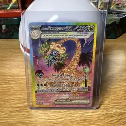 Pokemon TCG Alolan Exeggutor ex 242/191 Paradox Rift SIR Holo Full Art Tera - Image 1