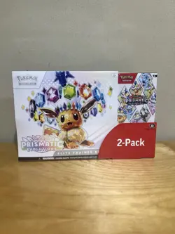 Pokemon Prismatic Evolutions ETB Elite Trainer Box Booster Bundle Costco Pack - Image 1