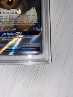 2020 POKEMON SM BLACK STAR PROMO TAG TEAM POWERS COLLECTION EEVEE GX PSA 4 - Image 4